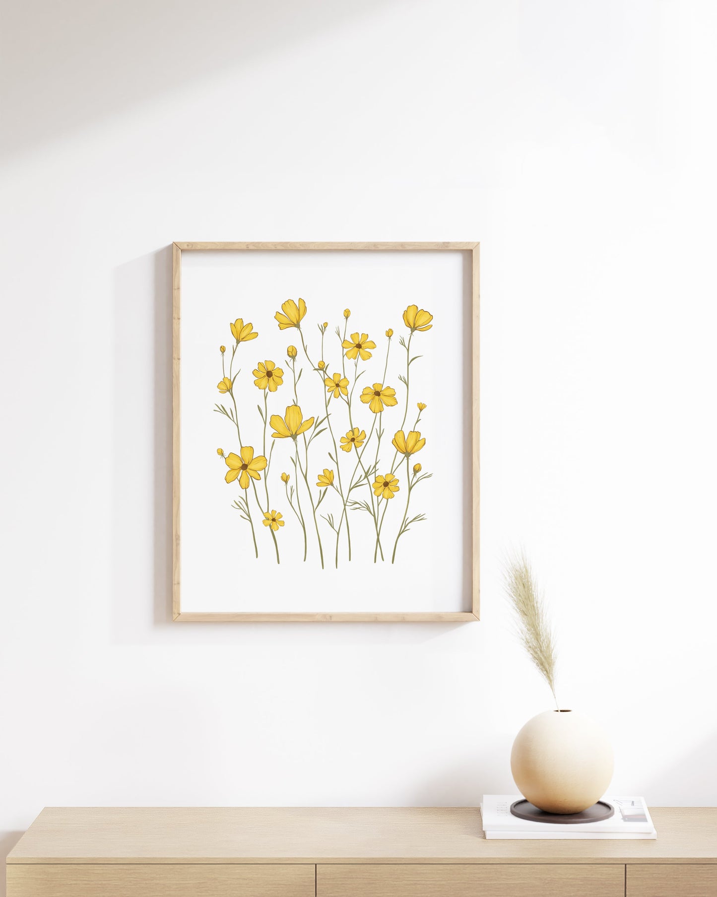 Yellow cosmos