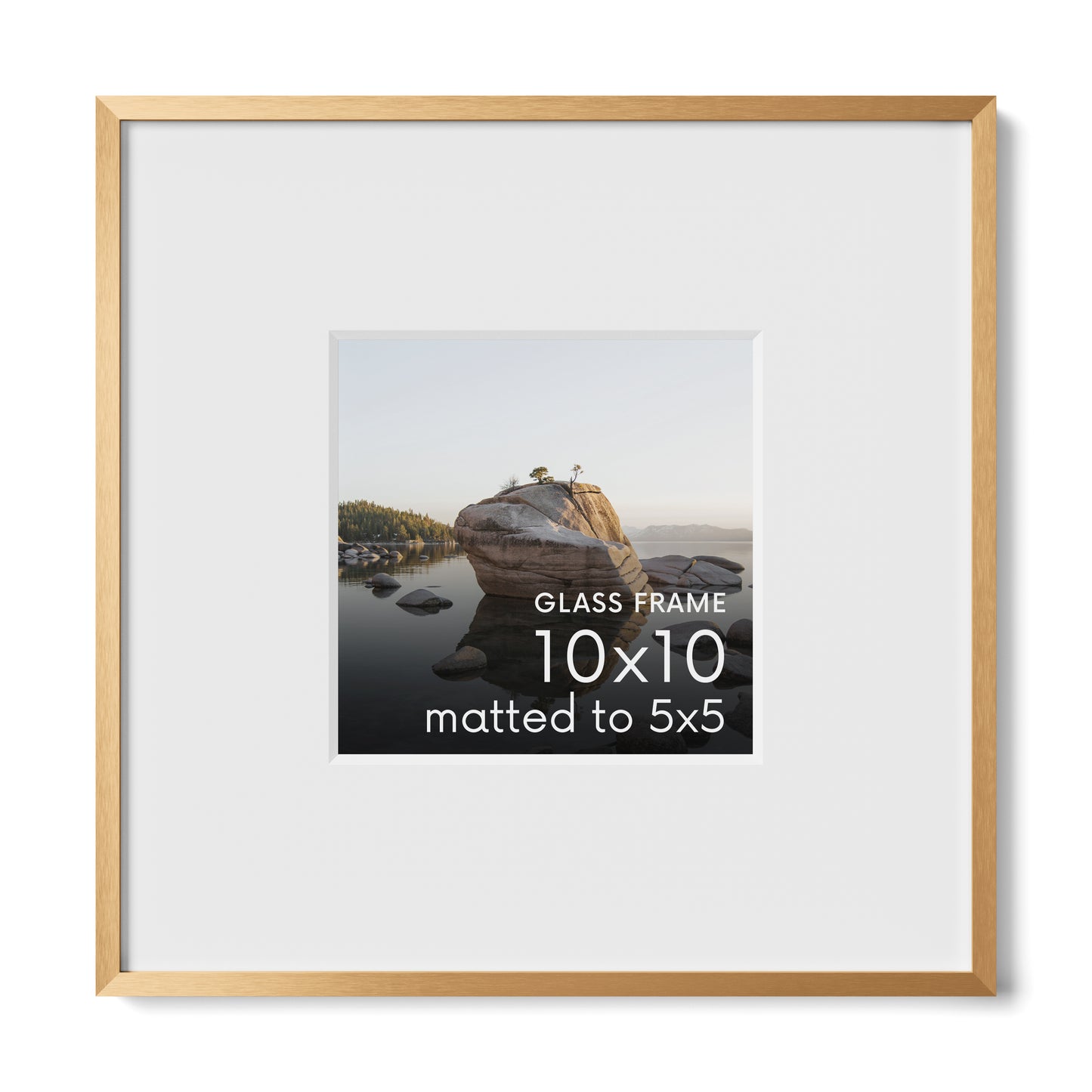 Standalone Gray and Bronze Frames