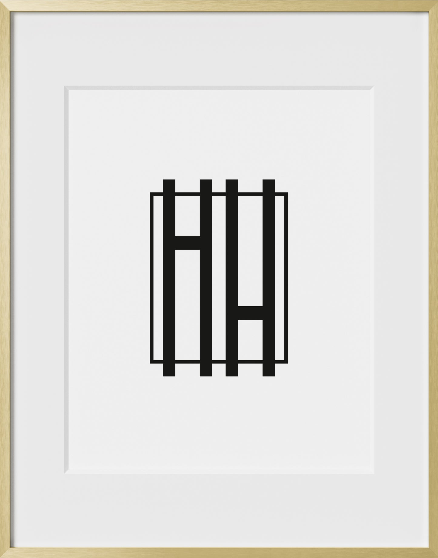 11x14, Gold Aluminum Glass Frame