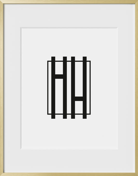 11x14, Gold Aluminum Glass Frame