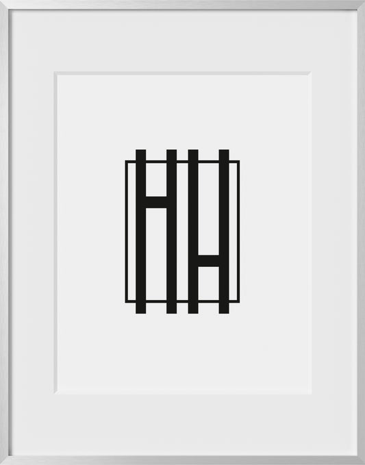 11x14, Silver Aluminum Glass Frame