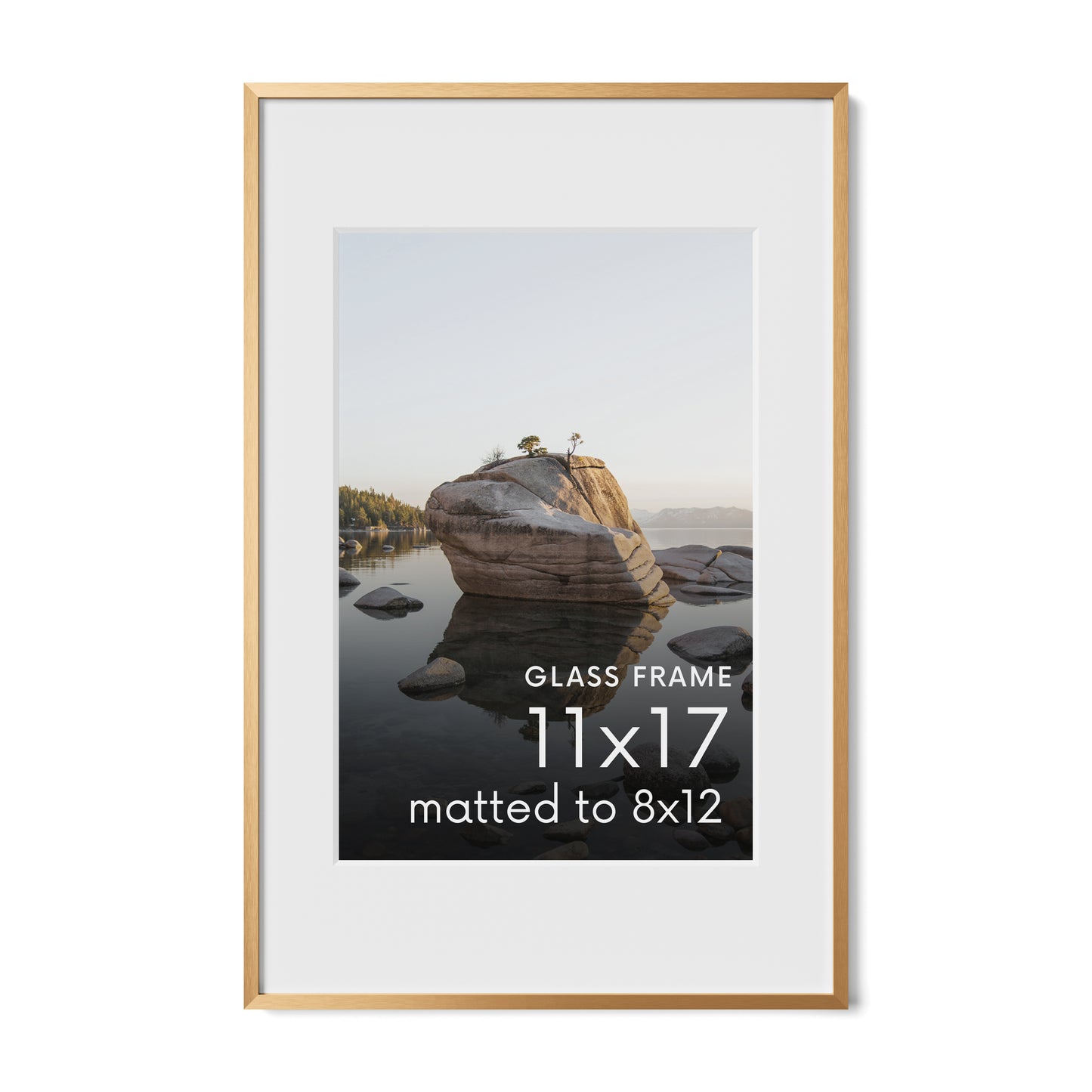 Standalone Gray and Bronze Frames