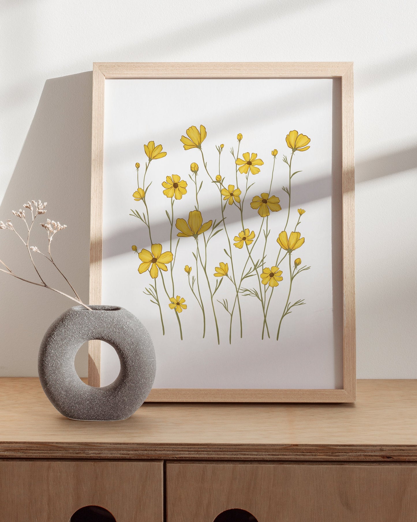 Yellow cosmos