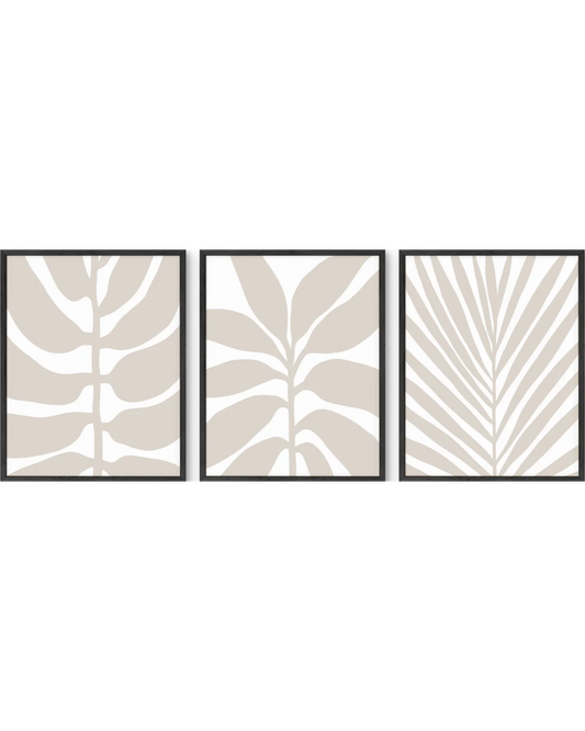 Beige leaves