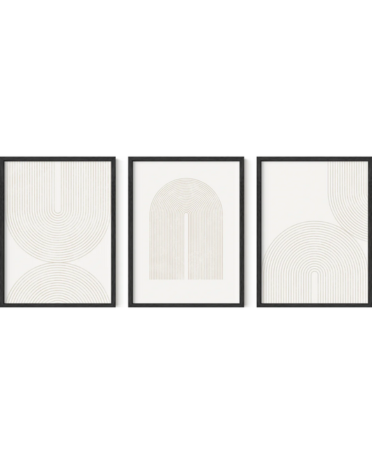 Beige light arc