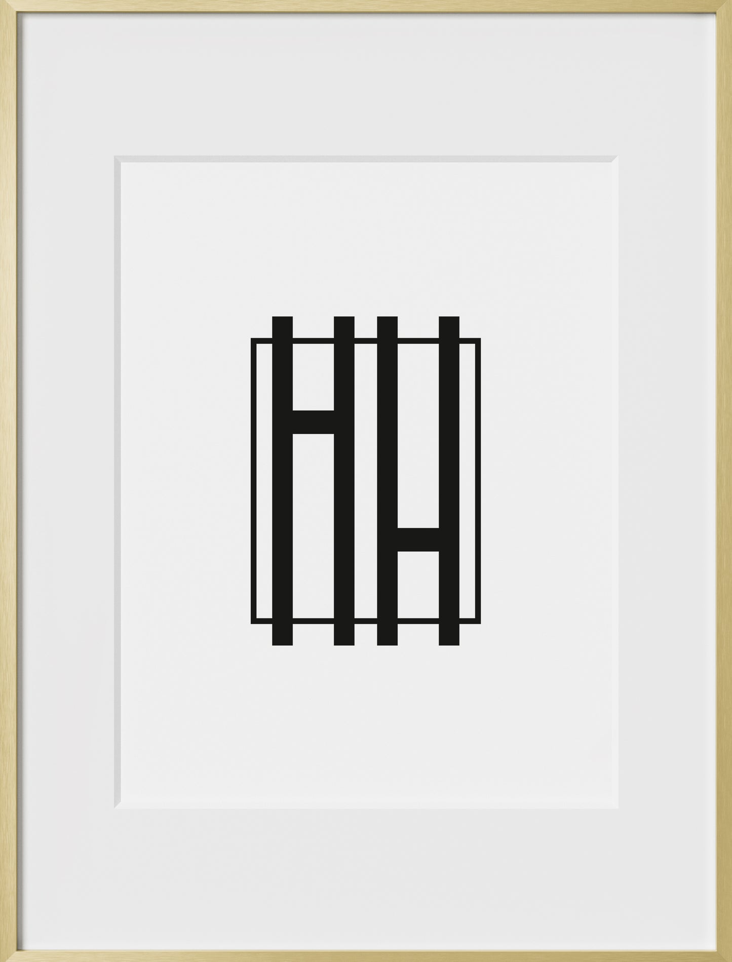 12x16, Gold Aluminum Glass Frame