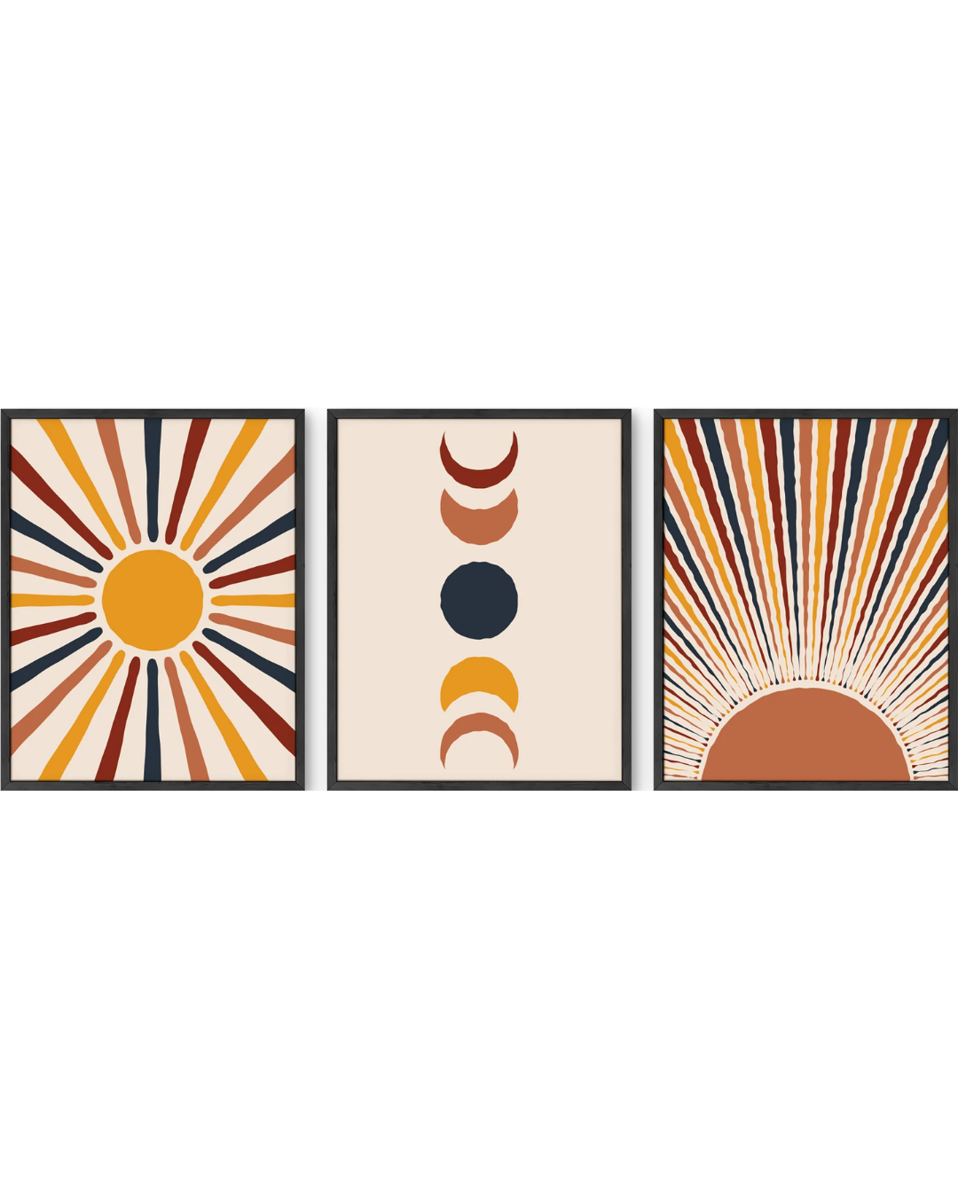 Sun and moon