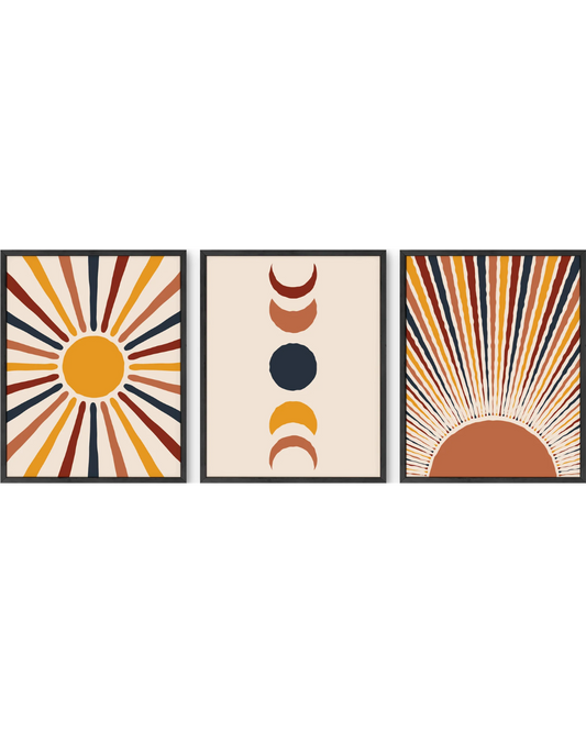 Sun and moon