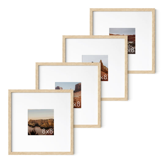 Square Beige Set of 4