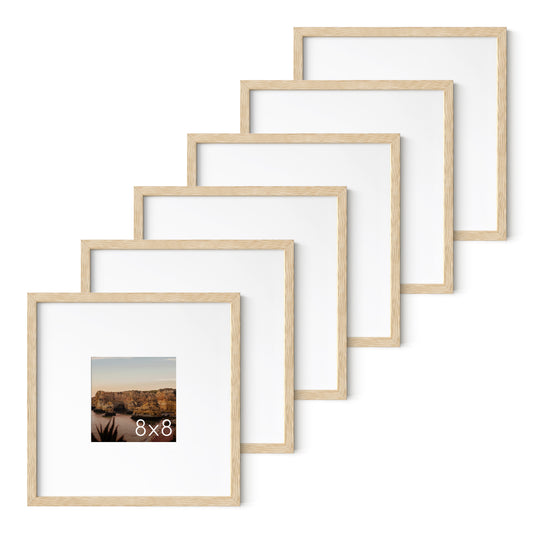 Square Beige Set of 6