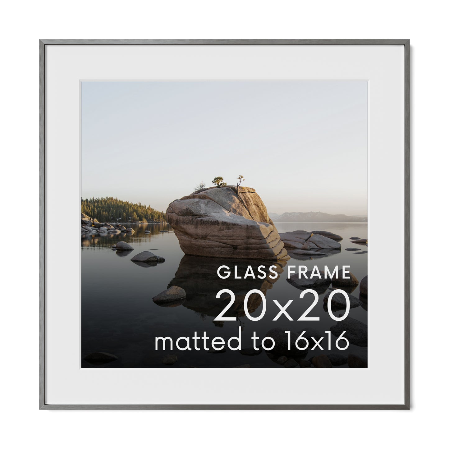 Standalone Gray and Bronze Frames