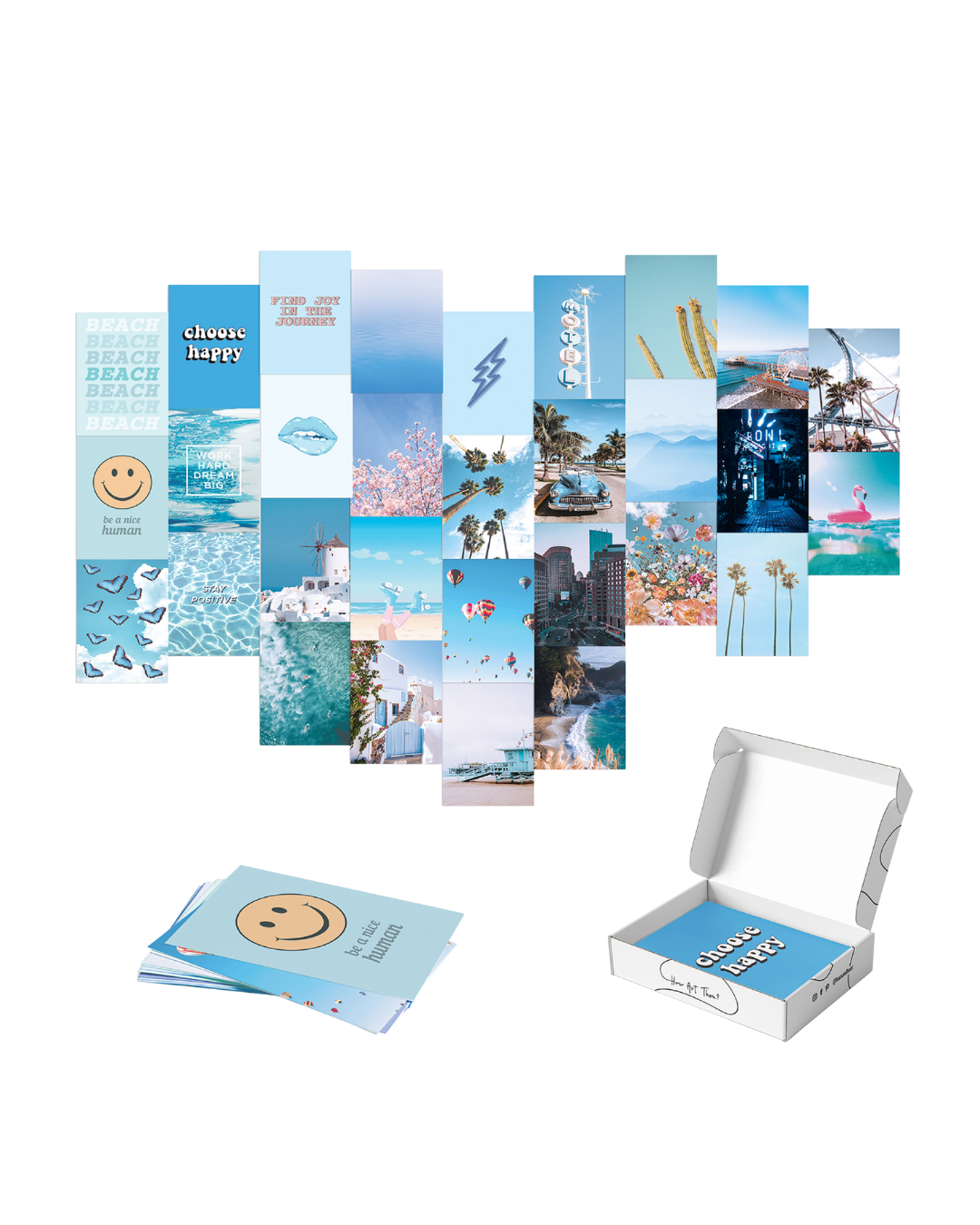 Blue collection