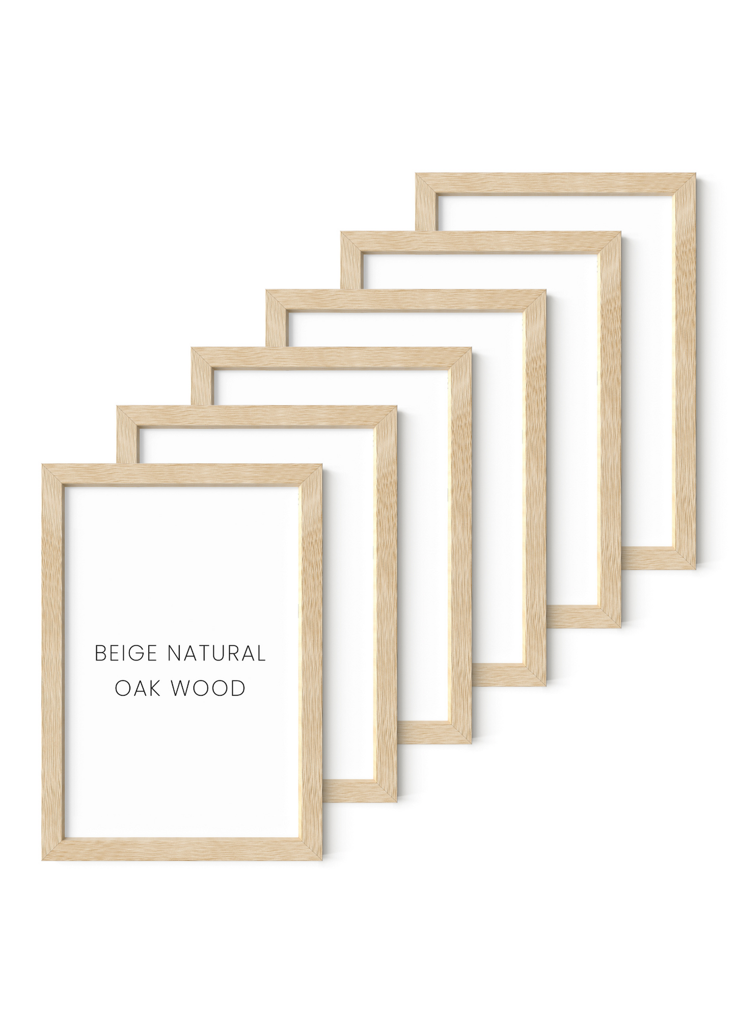 Beige Standalone Frame - Set of 6