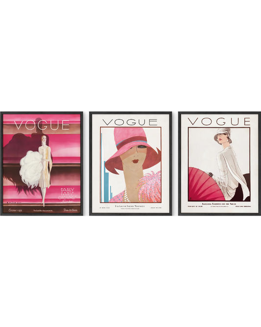 Vintage vogue cover