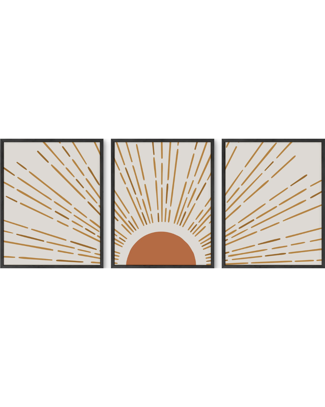 Blazing sun