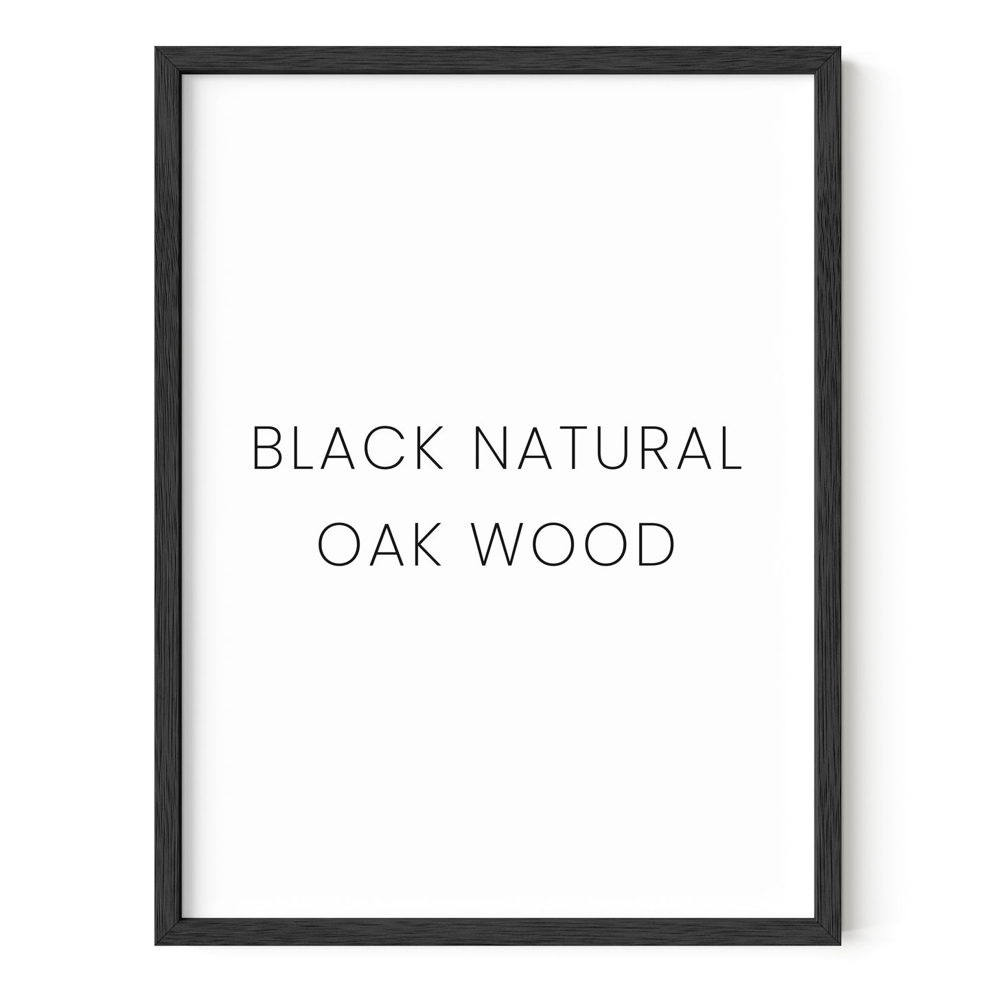 Black Standalone Frame - Set of 3