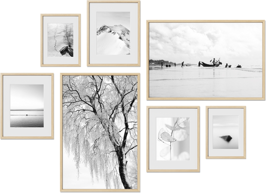 Dartmouth oak frames featuring 10x10, 11x17, 4x6, 8x8 frames, perfect for wall decor, offering minimalist style.
