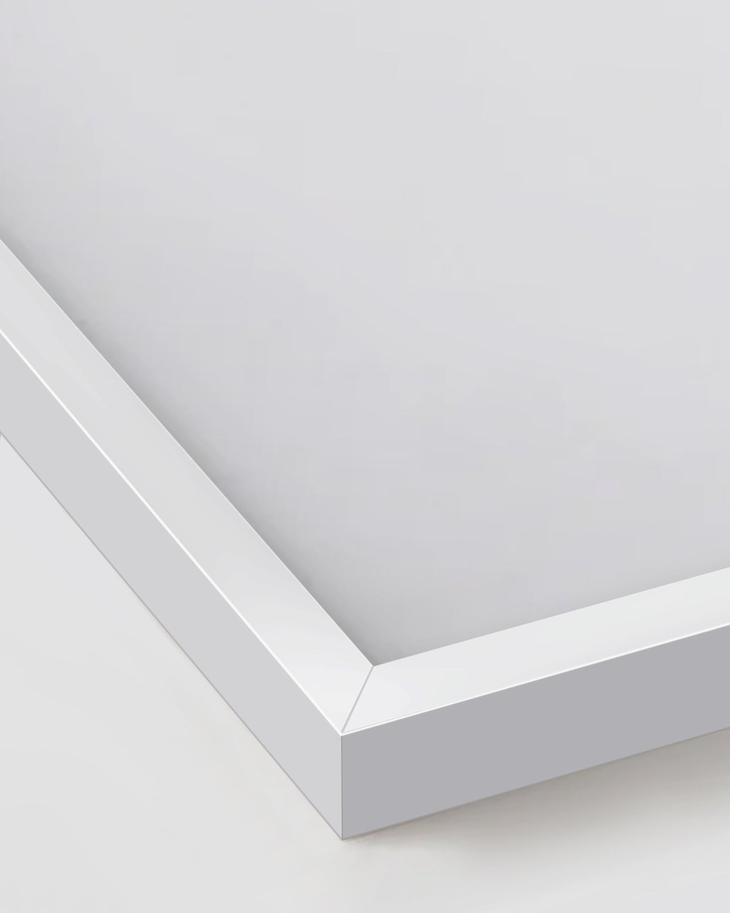 White Metal Square Picture Frame