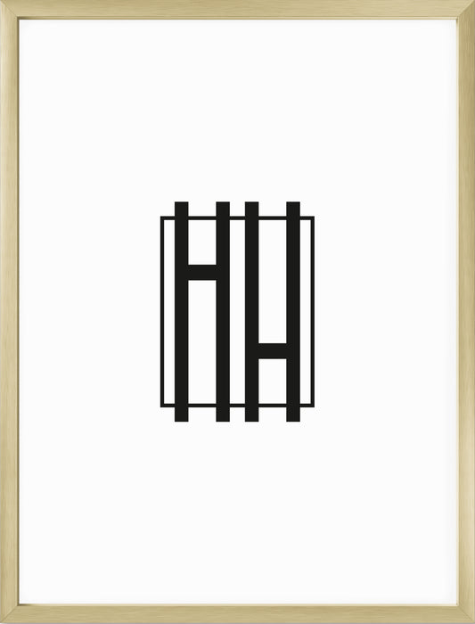 Gold Metal Picture Frame