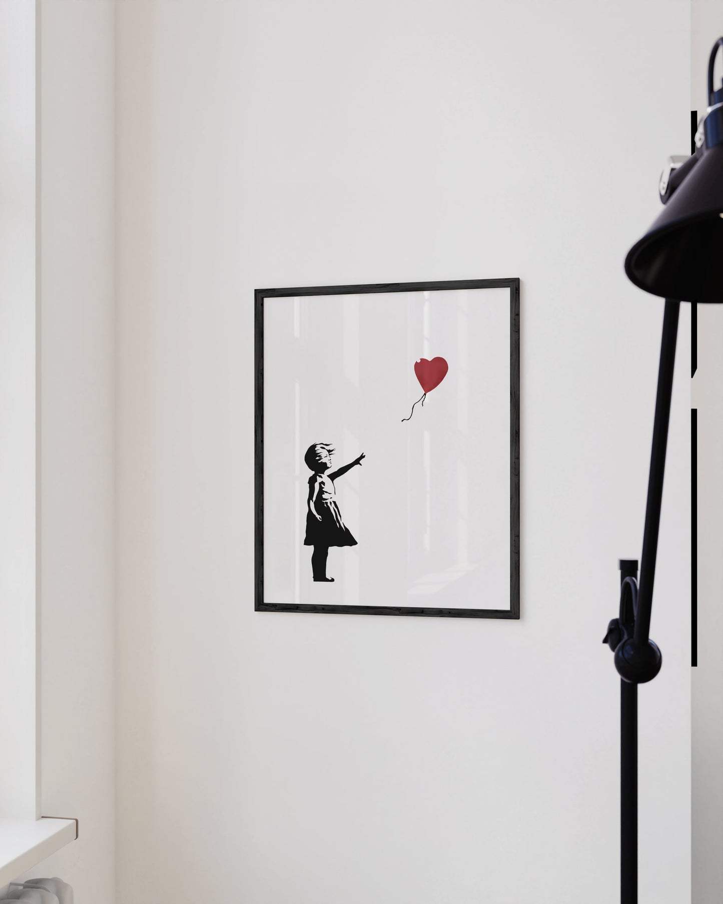 Banksy girl with balloon