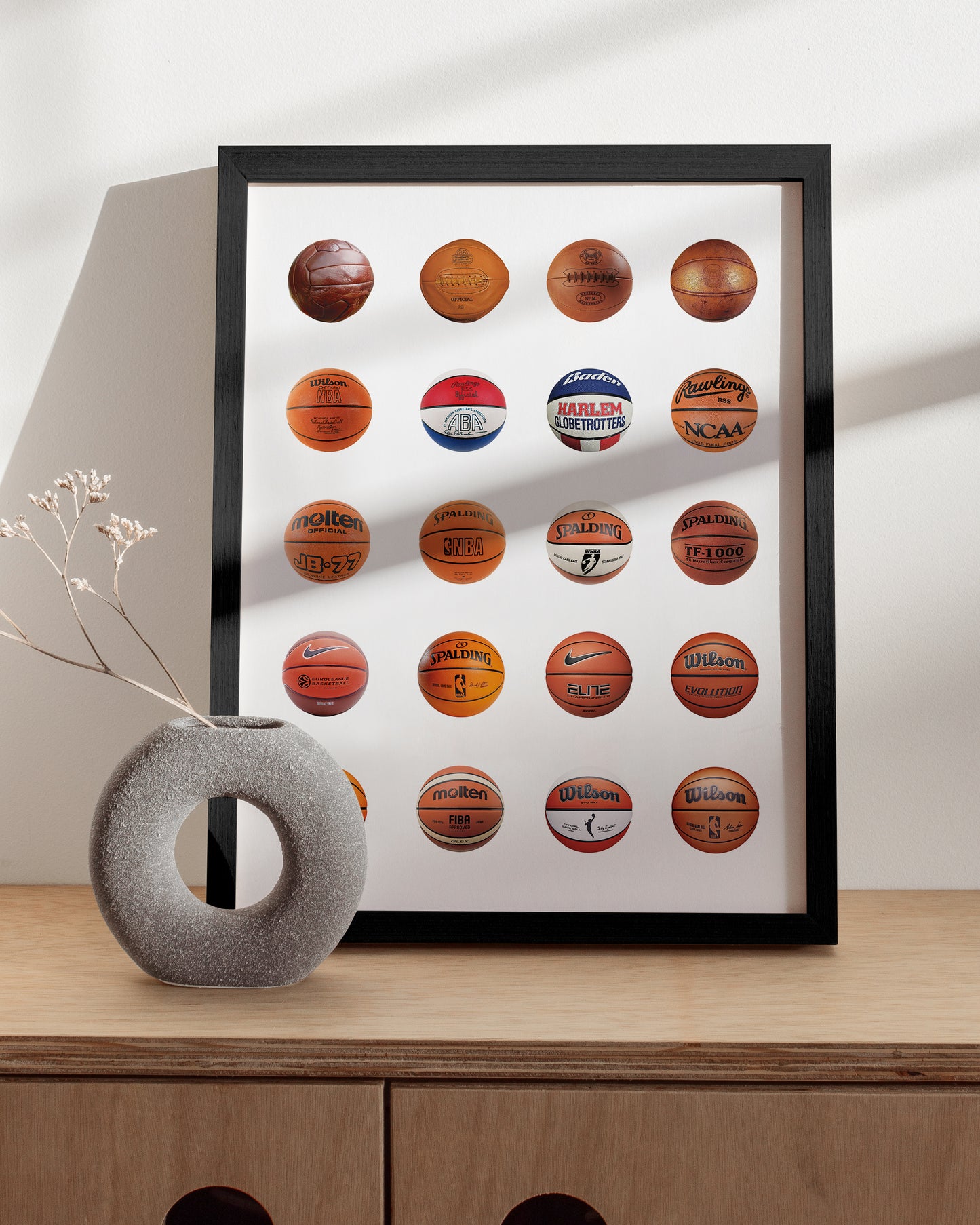 Basketball Posters for Boys Bedroom, Sport Posters