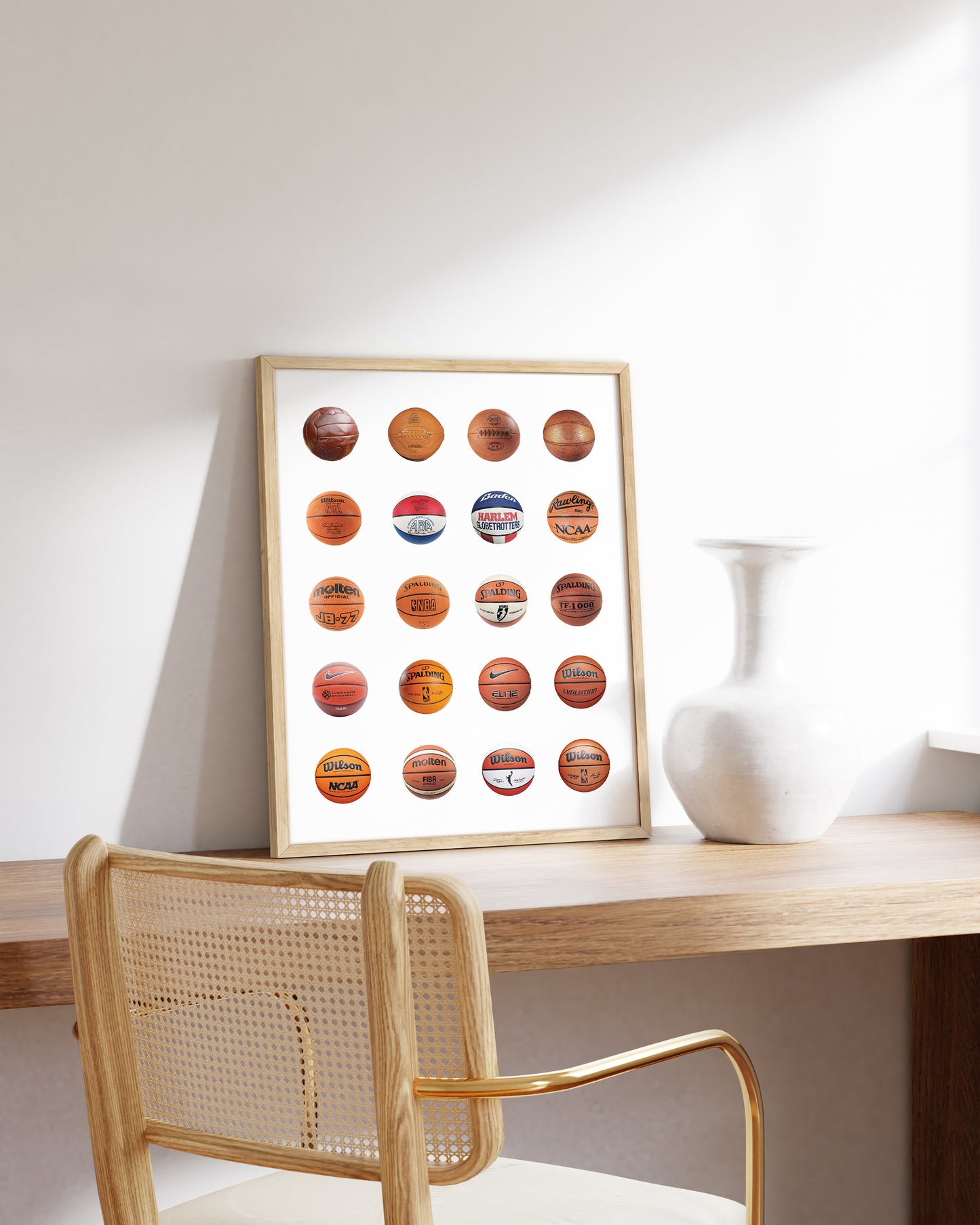 Basketball Posters for Boys Bedroom, Sport Posters