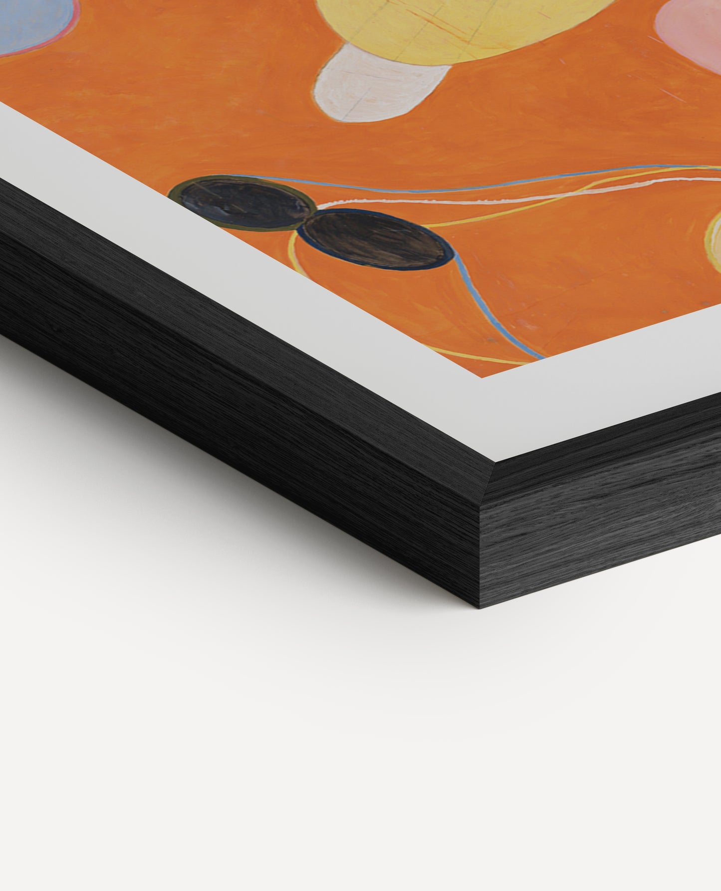 12x16, Black Aluminum Glass Frame