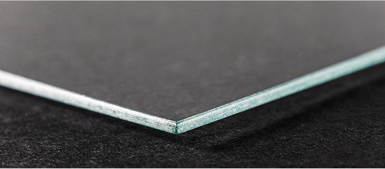 Glass close-up
