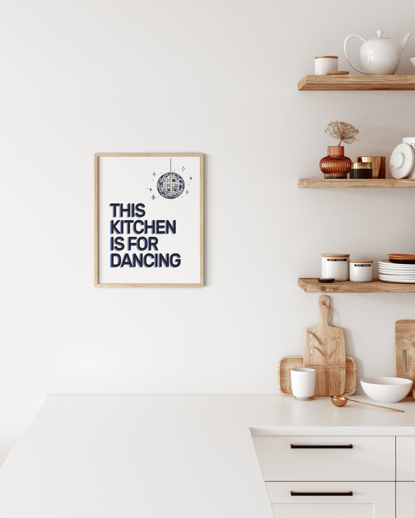 This kitchen is for dancing