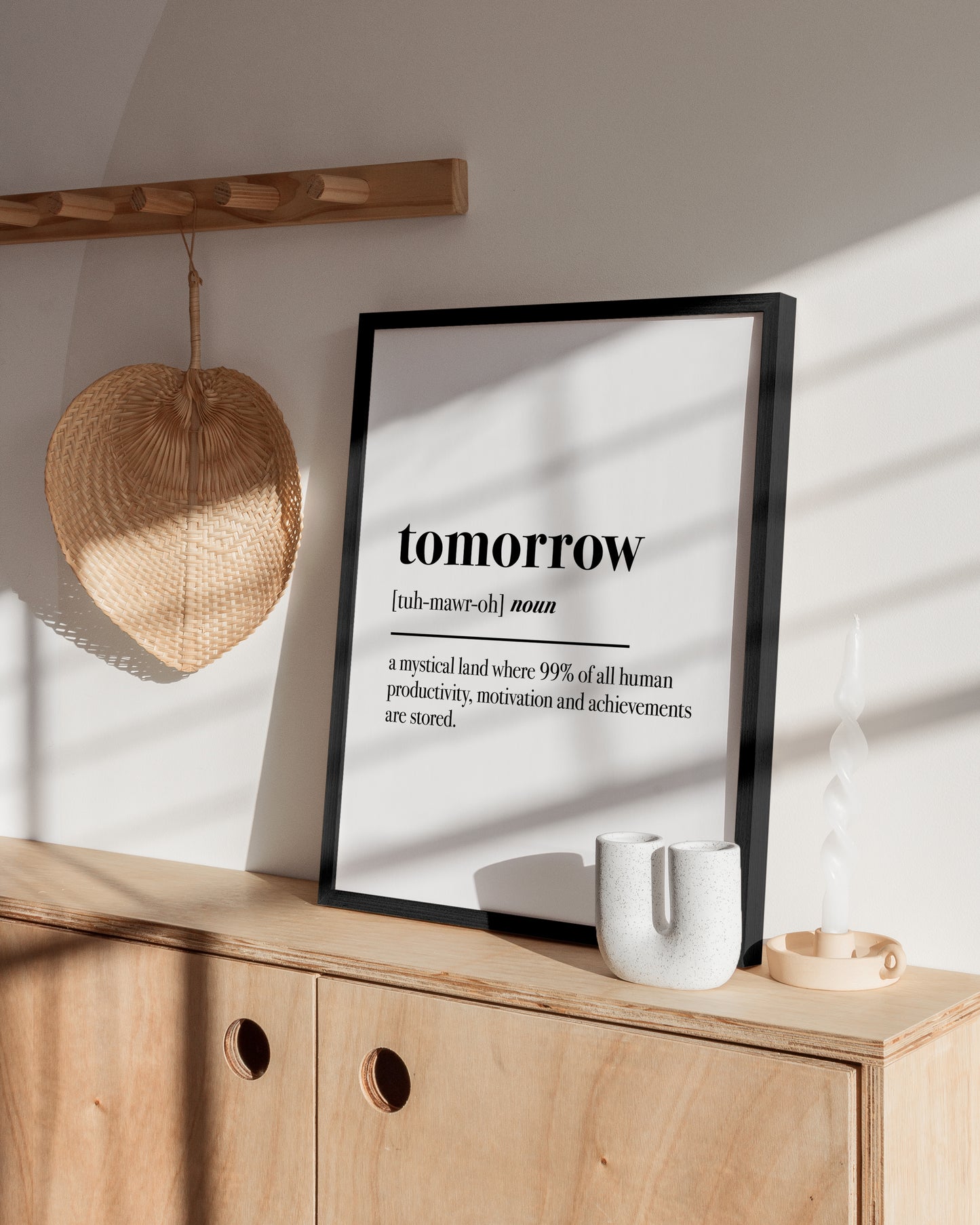 Tomorrow funny definition