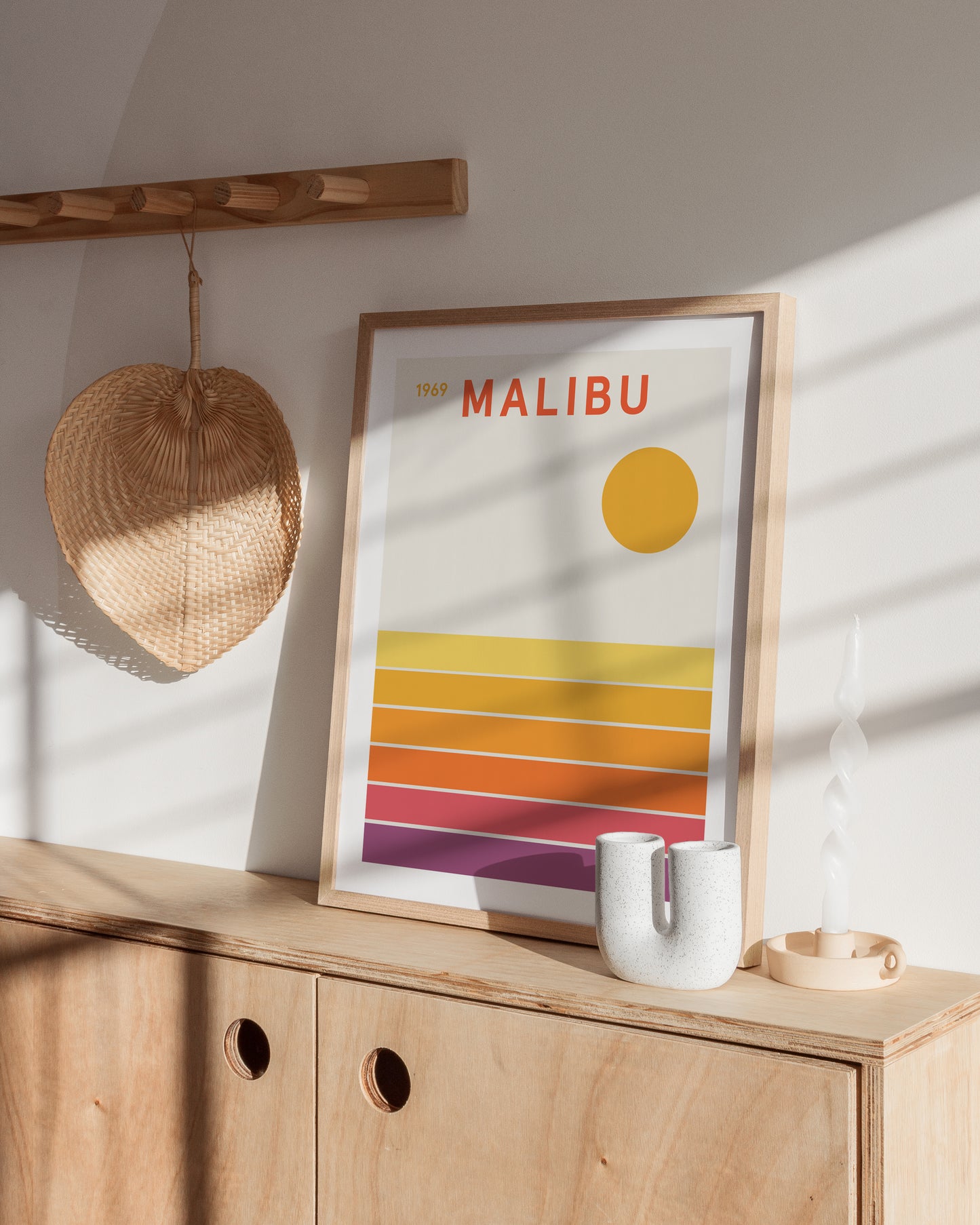 Vintage Malibu Poster