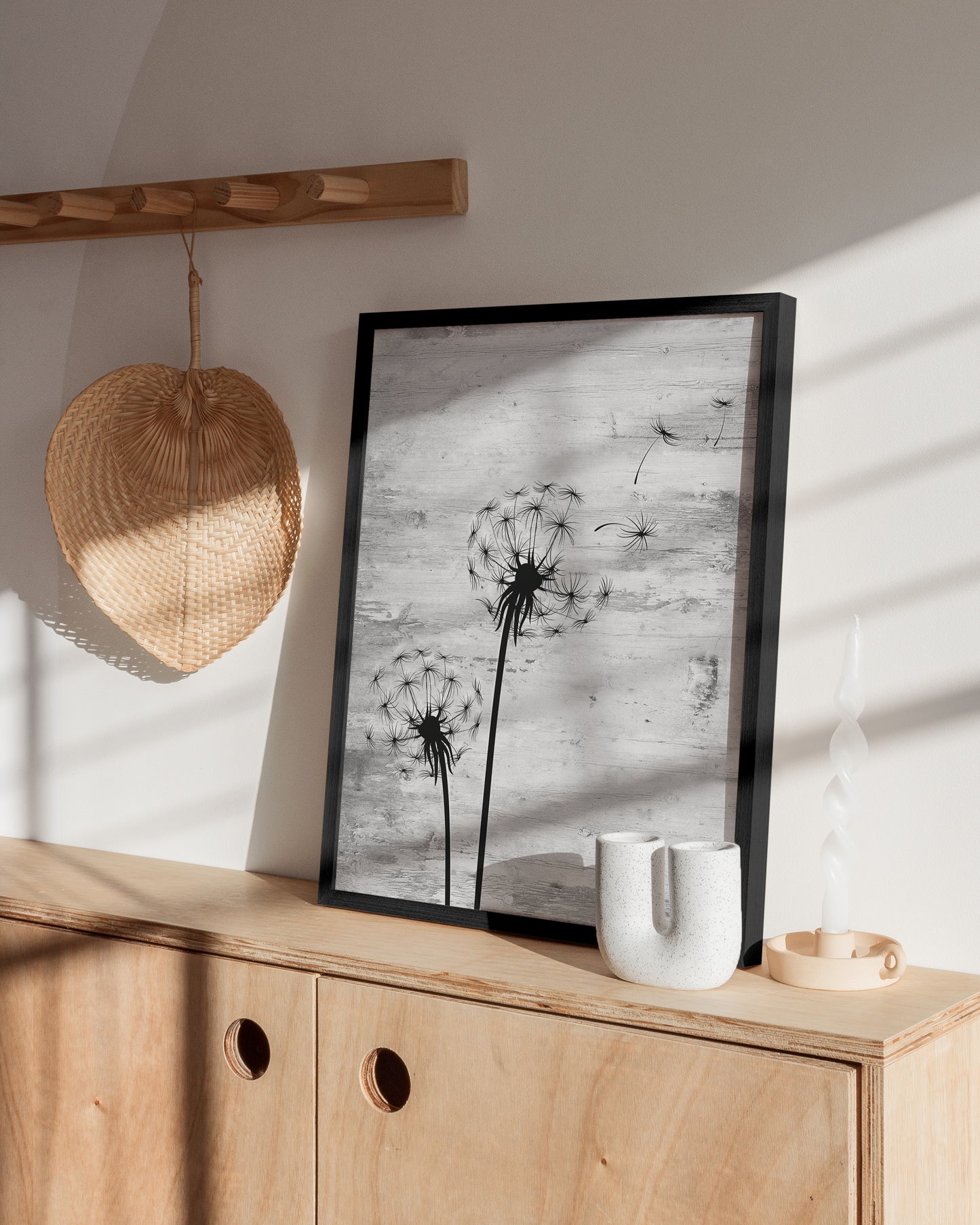 Gray dandelion