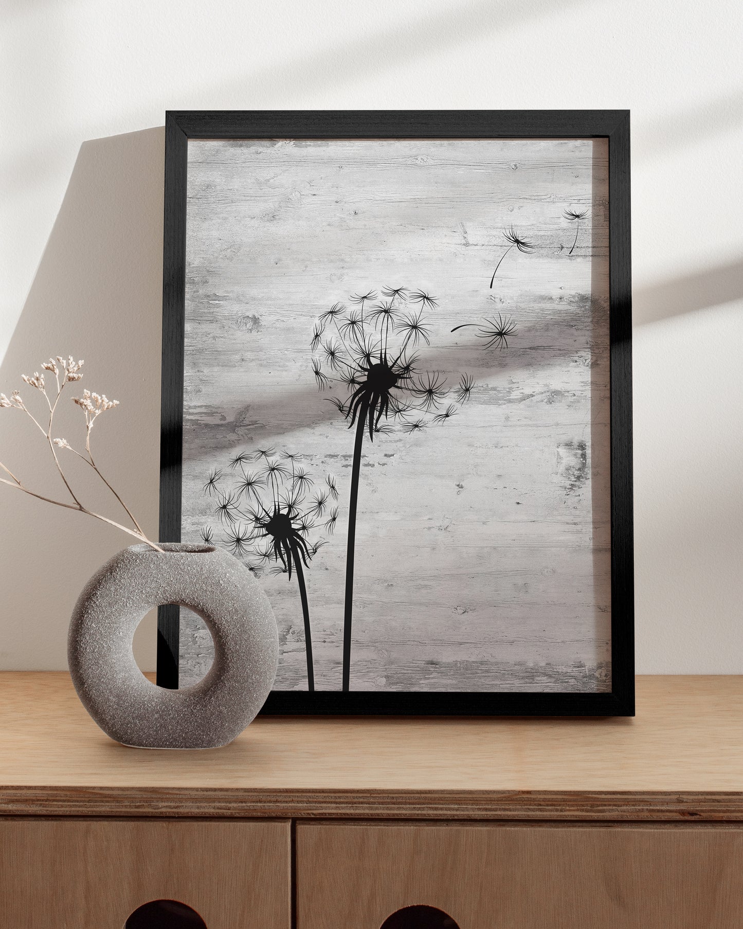 Gray dandelion