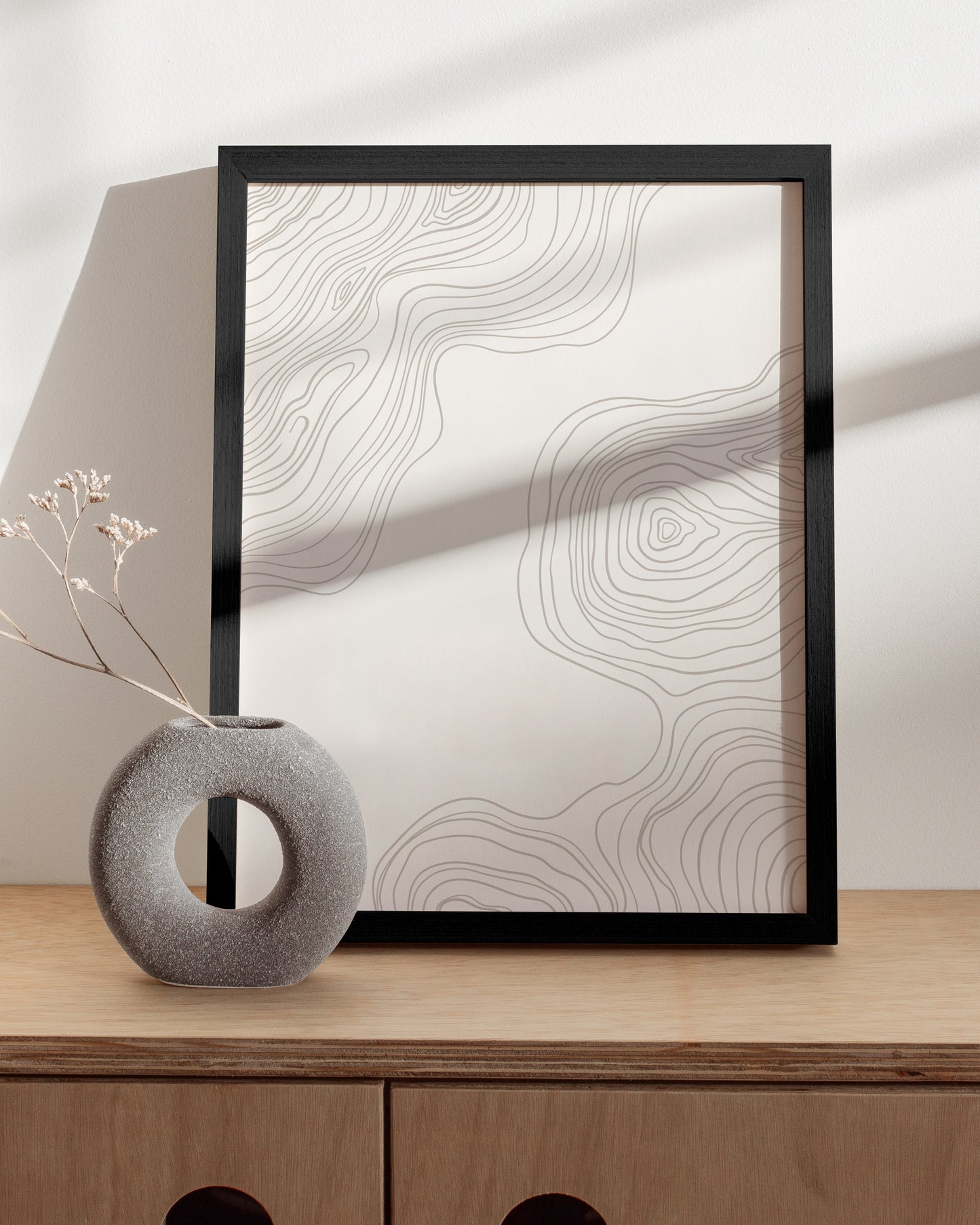 Wood Line Art
