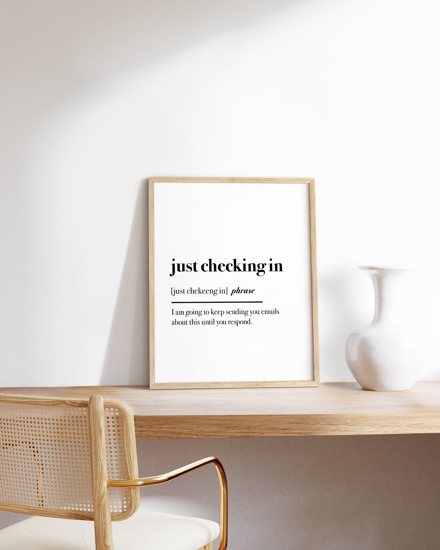 Just checking in