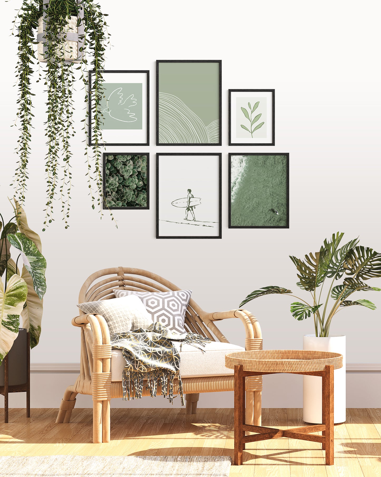 Zen Gallery Wall