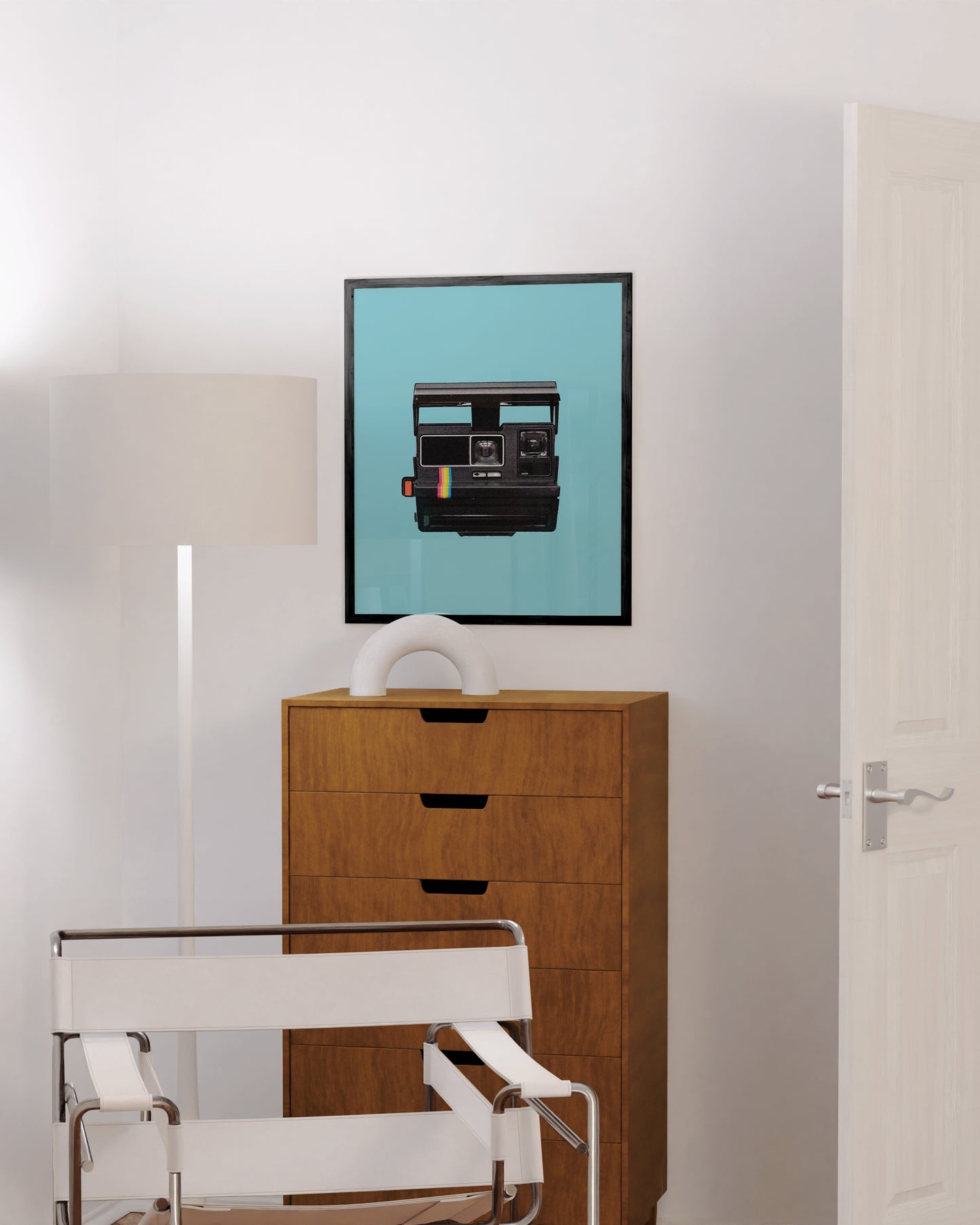 Vintage polaroid camera