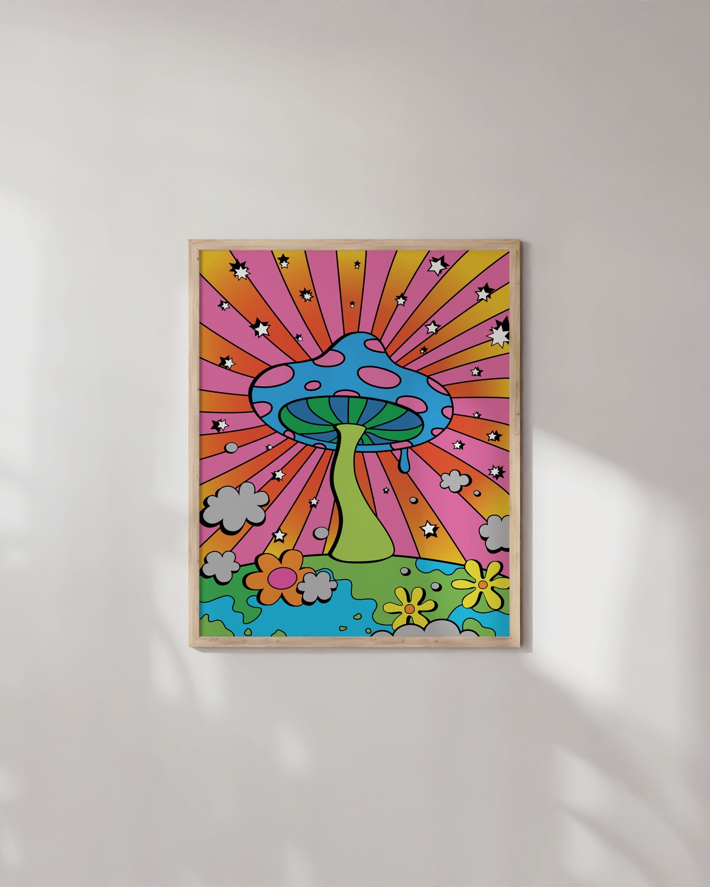 Trippy mushroom