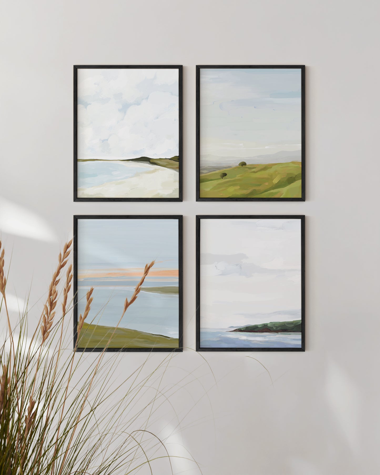 Oil painting scenery