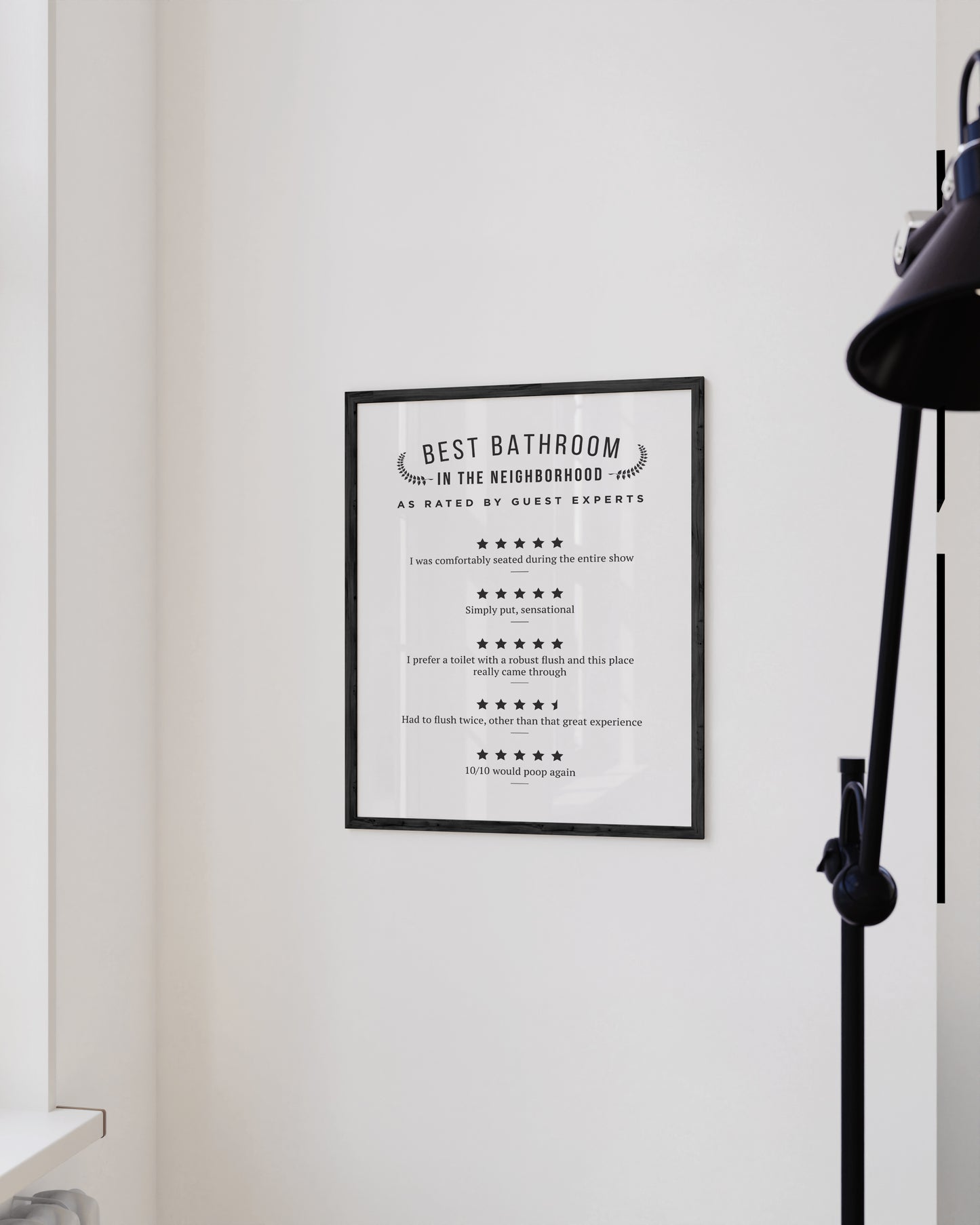 Bathroom ratings