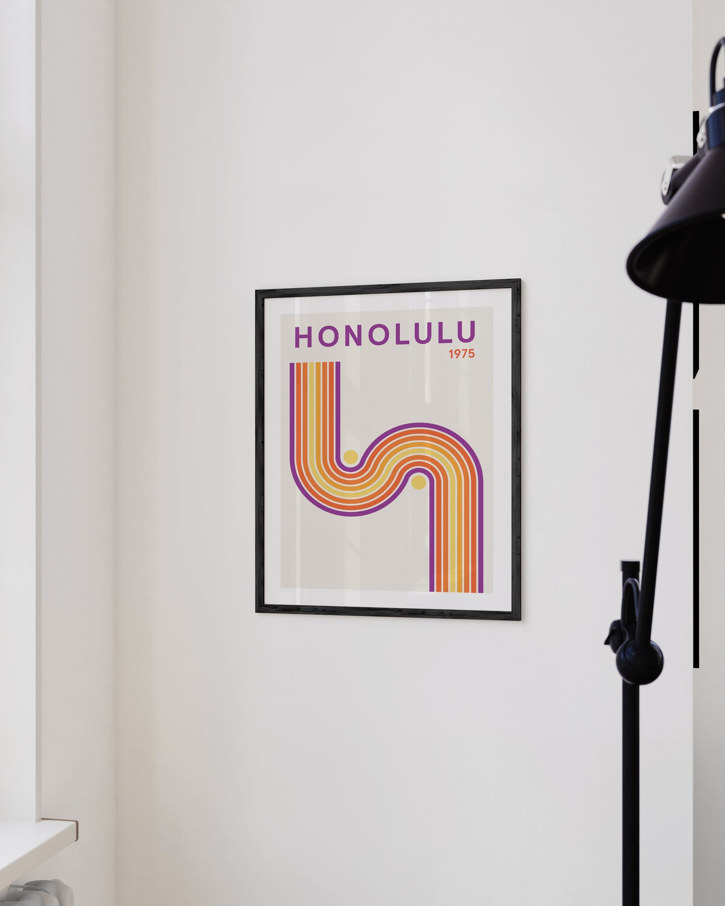 Vintage Honolulu Poster