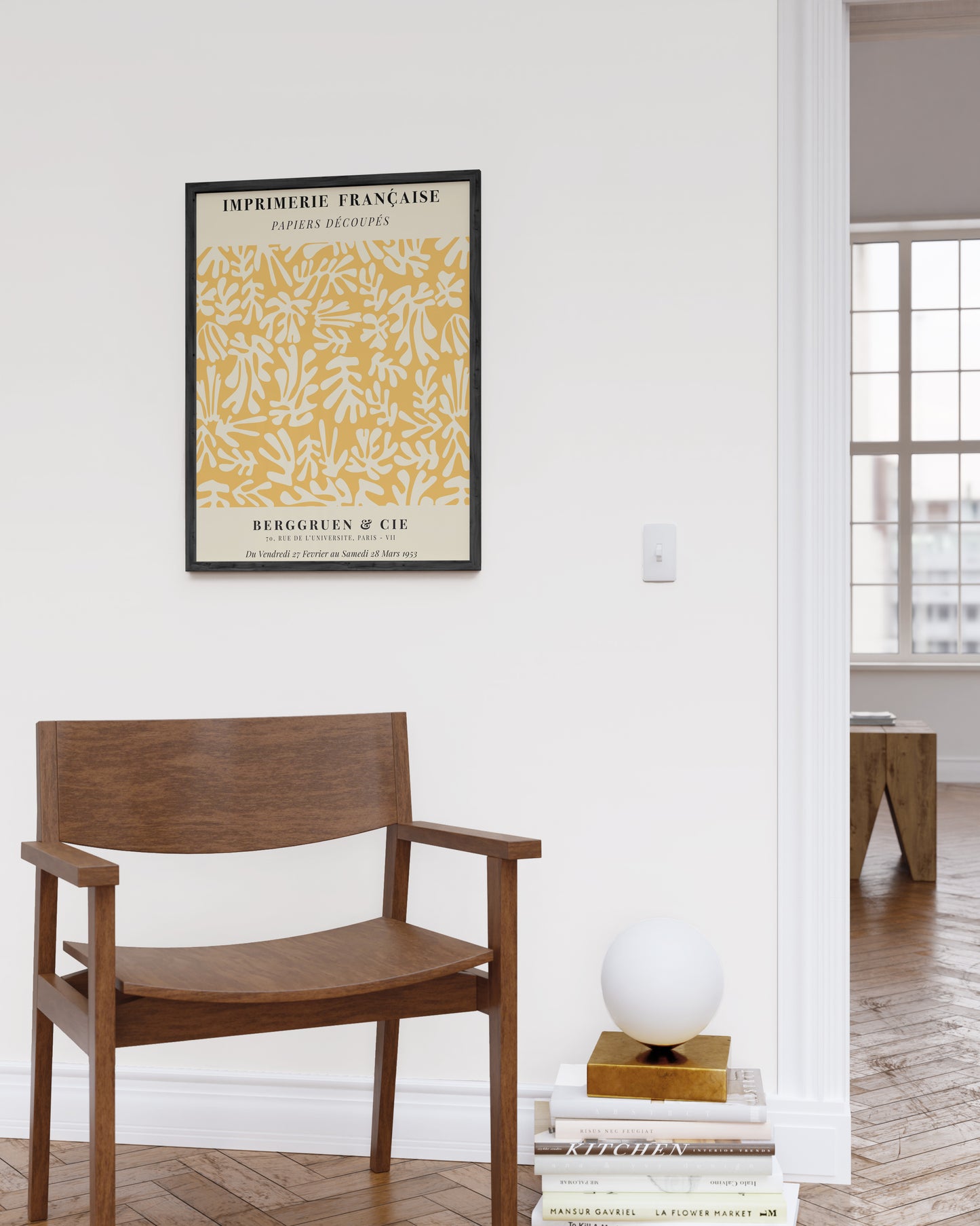 Yellow matisse cutouts