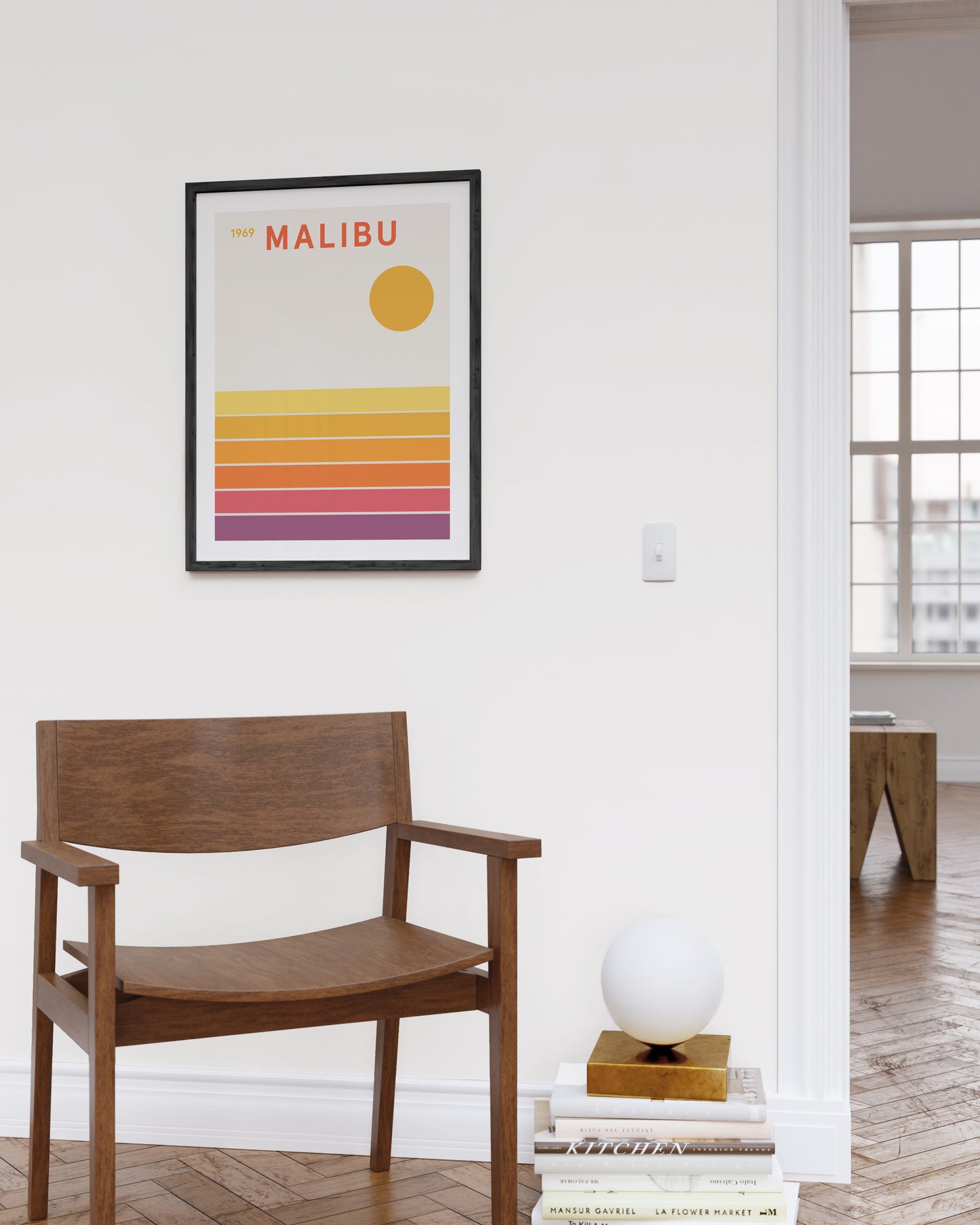 Vintage Malibu Poster
