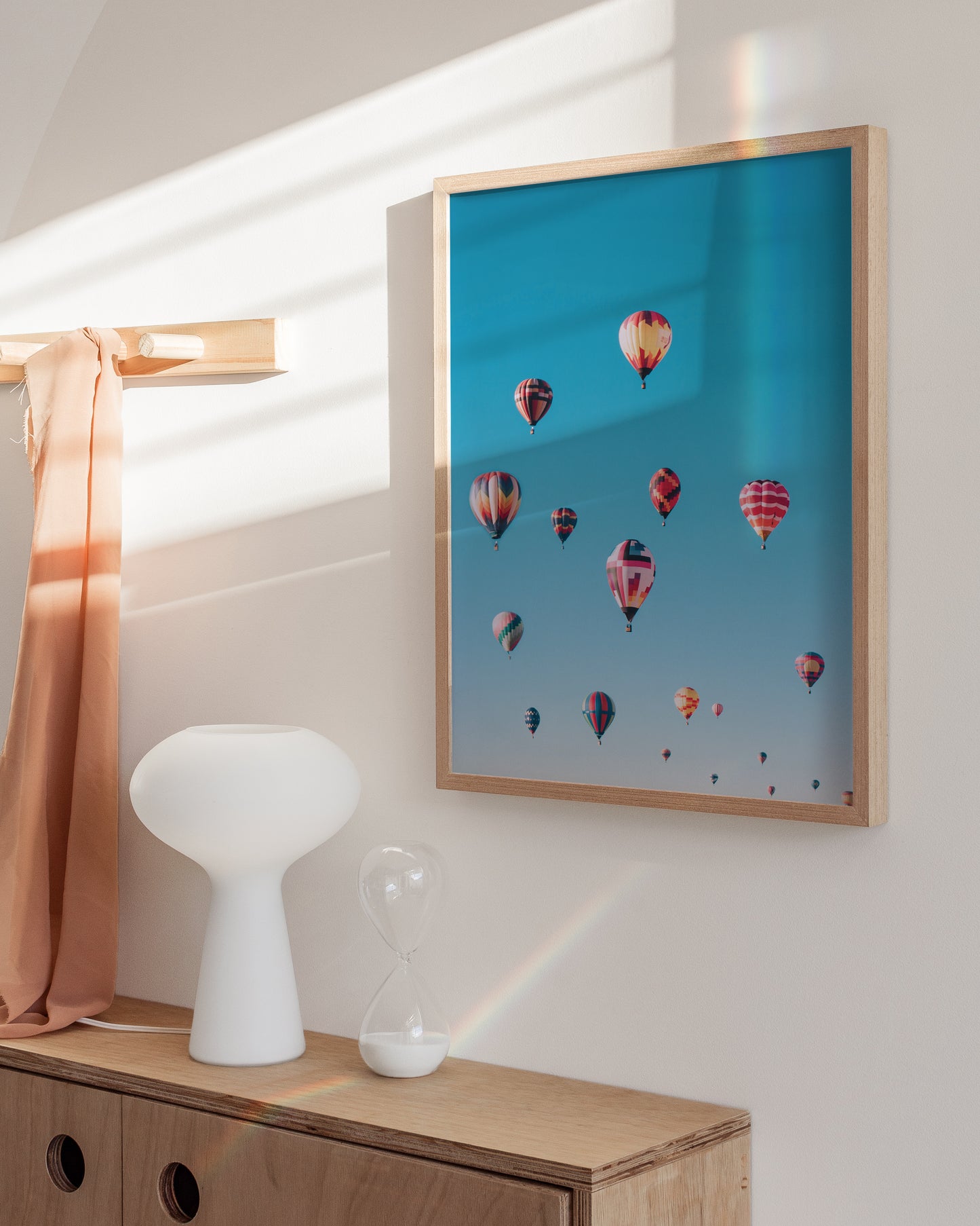 Hot air balloons