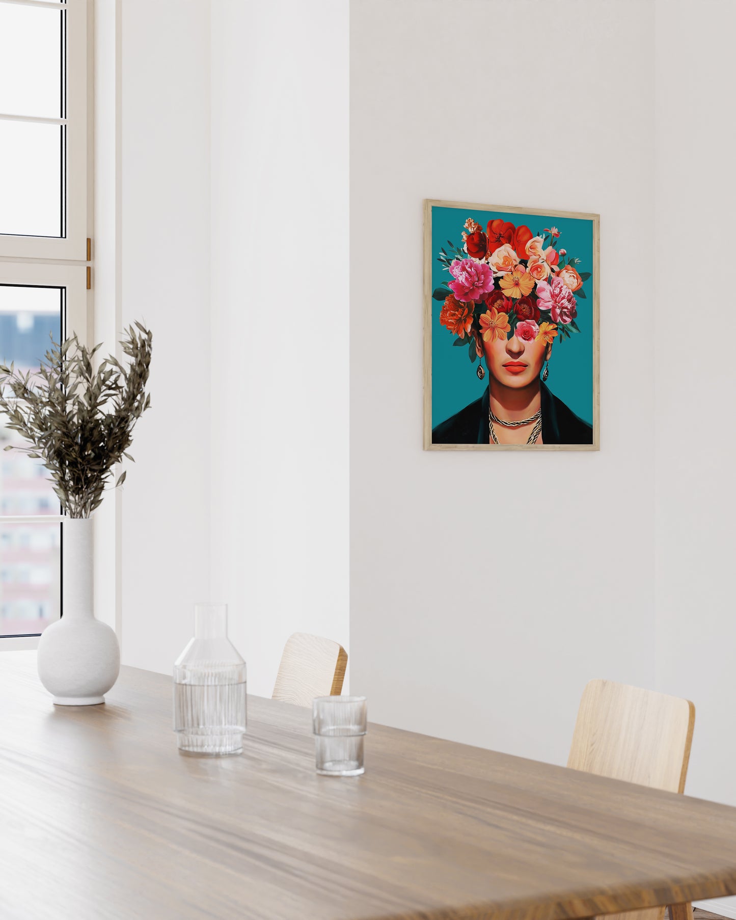 Frida kahlo floral