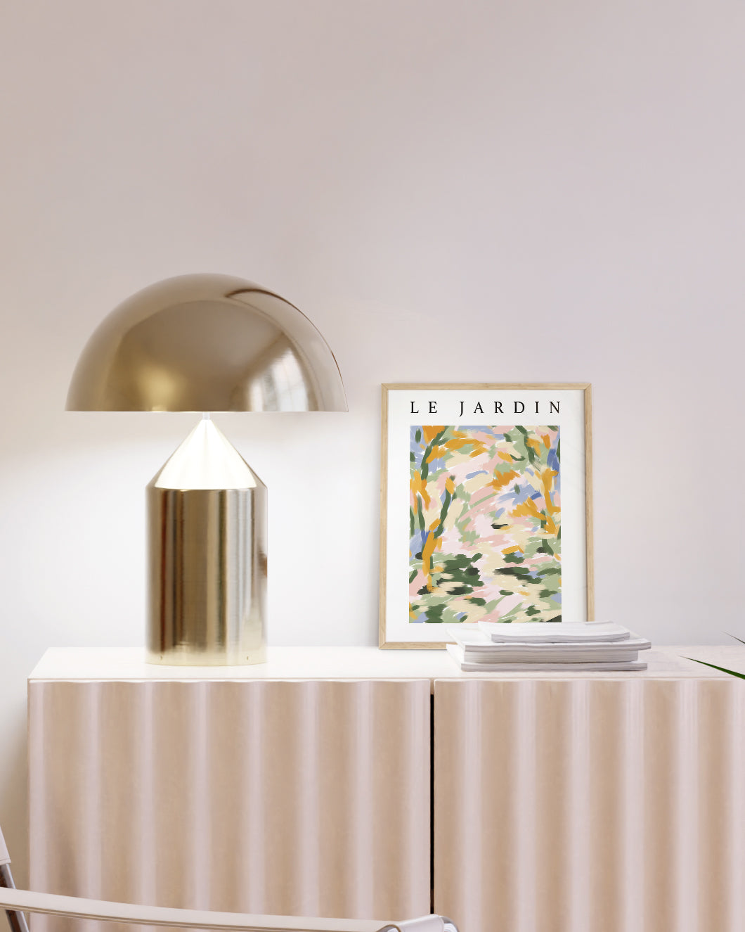 8x10, Beige Oak Plexi Frame