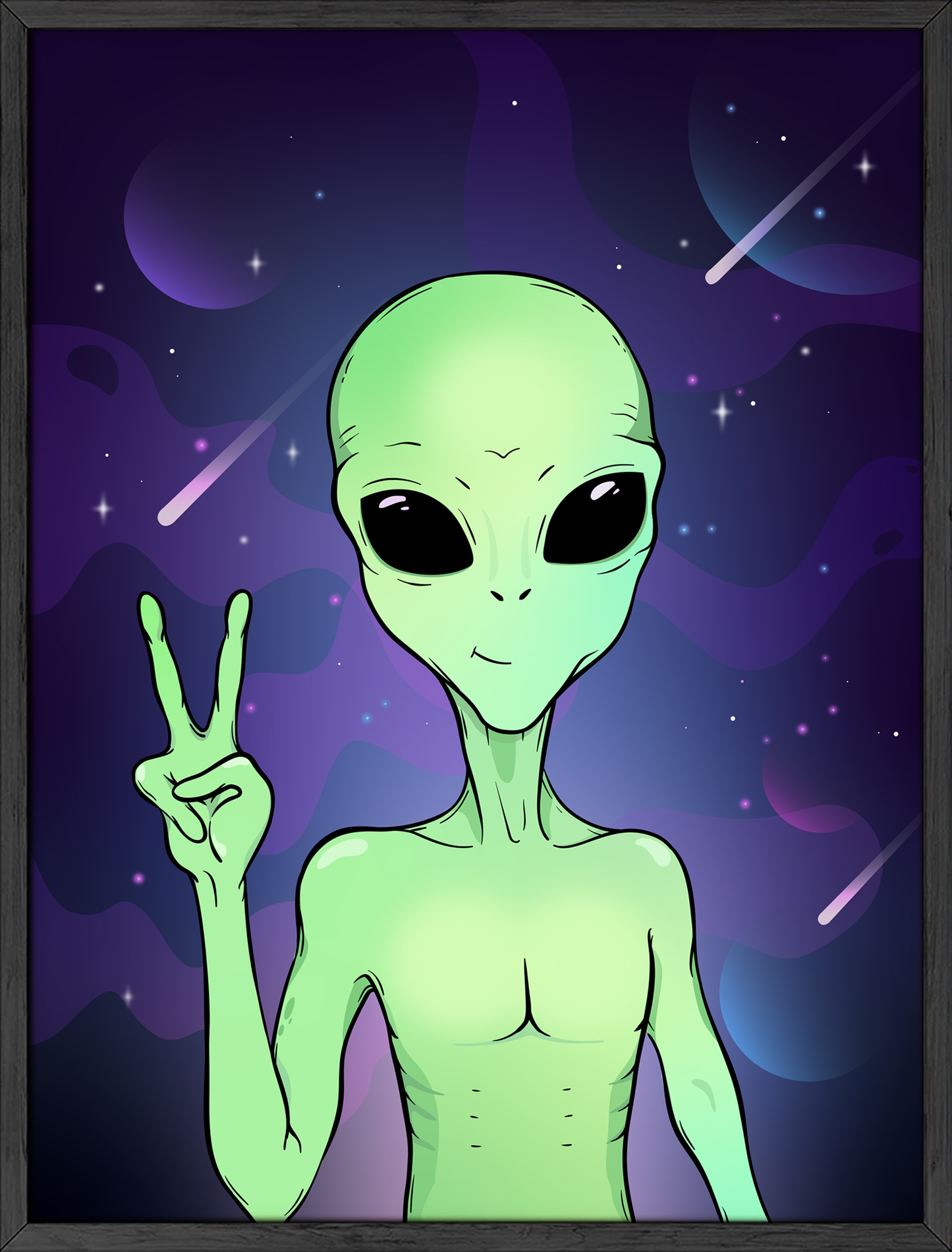 Alien portrait