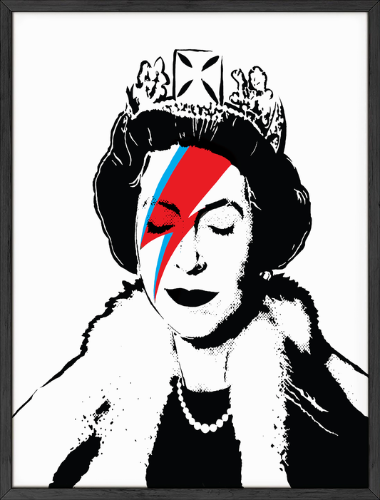 Banksy queen bowie