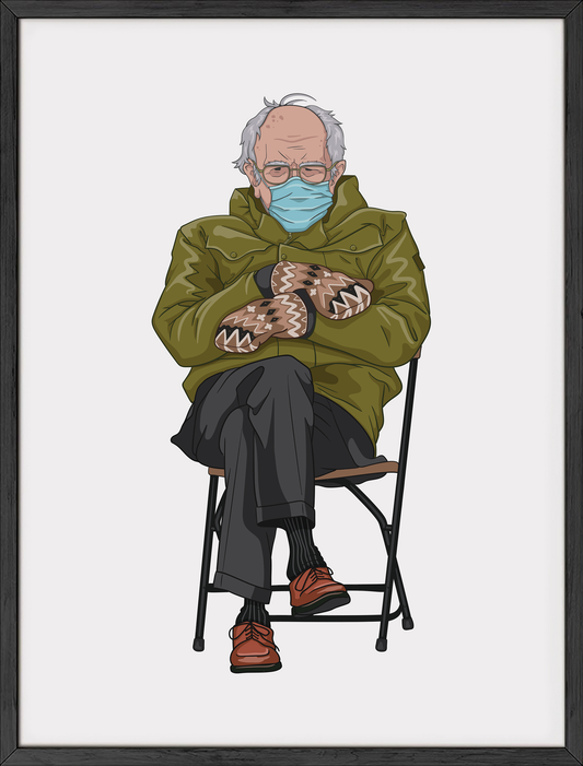 Bernie sitting
