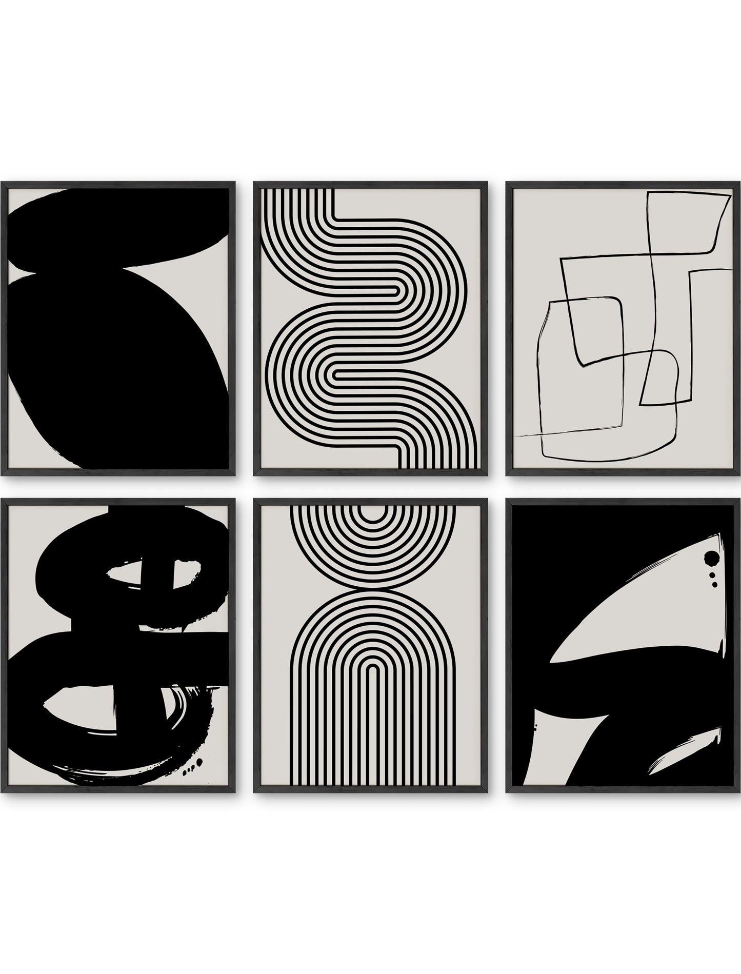 Black abstract